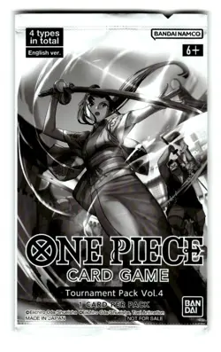 One Piece Card Game Tournament Pack Vol. 4 - 1 card Promo Pack - Image 1