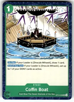 One Piece Promotion Release Event Card OP14-039 Coffin Boat - Image 1