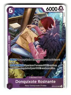 One Piece Card Donquixote Rosinante OP10-072 Super Rare - Image 1