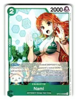 One Piece Card Nami OP10-033 UC - Image 1
