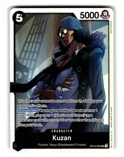 One Piece Royal Blood Card Kuzan OP10-082 Super Rare - Image 1
