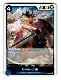 One Piece Card Cavendish Foil OP10-045 R - Image 1
