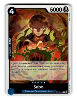 One Piece Card Sabo Foil OP10-049 R - Image 1