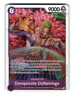 One Piece Card Donquixote Doflamingo OP10-071 Super Rare - Image 1