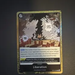 One Piece CCG Blackbeard Pirates Liberation OP10-098 Event Single Card 6 Cost - Image 1