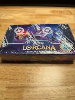Disney Lorcana TCG Ursula's Return Booster Box New Factory Sealed - wrap intact - Image 1