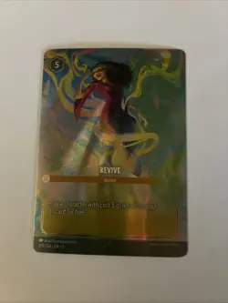 Disney Lorcana Shimmering Skies REVIVE Action 207/204 Enchanted Foil - Image 1