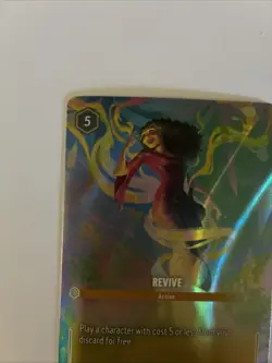 Disney Lorcana Shimmering Skies REVIVE Action 207/204 Enchanted Foil - Image 2