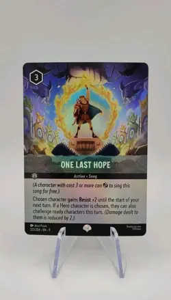 Disney Lorcana TCG: One Last Hope 222/204 (Foil) EPIC - Fabled - NM - Image 1