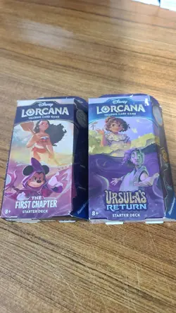 Lorcana Starter Decks First Chapter Amber/Amethyst Ursulas Return Amber Amethyst - Image 1