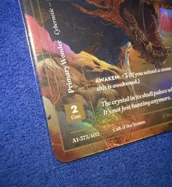 Wonders Of The First: Call Of The Stones “Sabre-Relex” Formless Foil A1-373/402 - Image 2