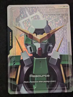 GUNDAM TCG CARD GAME - RESOURCE - Gundam Dynames - R-023 C+ FOIL ENGLISH GD03 - Image 1