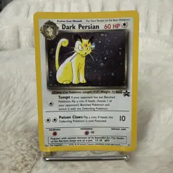 Dark Persian Pokemon Card WOTC Black Star Promo #17 Holo 2000 NM - Image 1