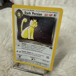 Dark Persian Pokemon Card WOTC Black Star Promo #17 Holo 2000 NM - Image 5