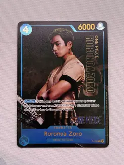 Roronoa Zoro P-056 Premium Card Collection Live Action Mackenyu Netflix NM - Image 1