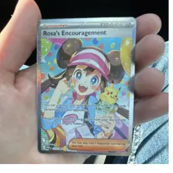 Pokemon Rosa's Encouragement 123/088 Full Art Perfect Order Card - Image 1