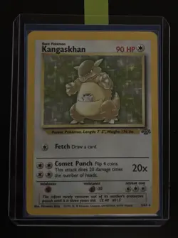Pokemon Kangaskhan Jungle Set Holo Rare 5/64 Unlimited Vintage Card TCG - Image 3