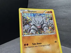 Pokemon TCG: Rhyhorn 8/12 Holo McDonald’s Collection Promo Card - Image 3