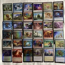 MTG Bloom Burrow 36 Card Lot 2 Rares 11 In commons 4 Foils And Base Commons - Image 1