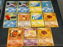 Lot of 11 Vintage Neo Revelation/Awakening Legends Japanese Pokemon Cards - Image 1