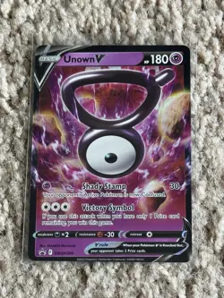 Unown V Promo SWSH: Sword & Shield Promo Cards SWSH300 Pokemon - Image 1