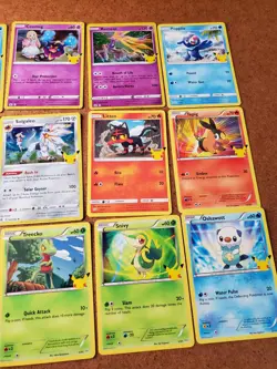 Huge Celebrations Pokemon Binder Collection Card Lot - Image 4