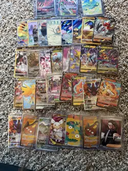 Pokemon TCG 34 Card Lots Of Full Arts, Ex’s, Etc English Various Sets NM - Image 3