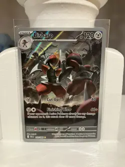 Bisharp - 143/086 - Illustration Rare - Black Bolt - Pokemon Card - NM/M - Image 1