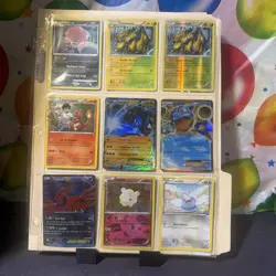 Sleeve of 9 Pokemon Card: 6 Basic, 3 Stage 1 - Image 1