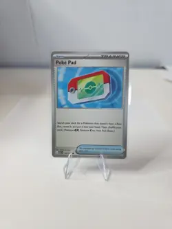 Pokemon TCG Poke Pad Trainer-Item Card 198/217 English Regular 2023 - Image 1