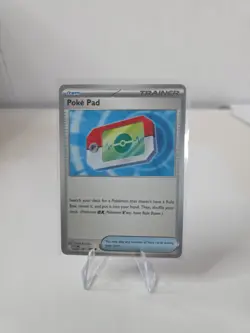 4X Pokemon Poke Pad Trainer-Item Card 198/217 English 2024 Perfect Order - Image 1