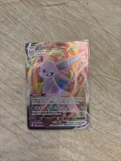 Espeon VMAX Holo Ultra Rare Pokemon TCG Card Evolving Skies 065/203 - Image 1