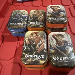 BRAND NEW-One Piece Card TCG Vol 2 Mini Tins (OP-13)-Lot Of 11 Tins - Image 1