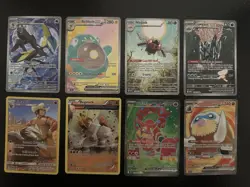 Pokemon TCG Lot 8 Cards NM ex IR Full Art Hits All 8 Cards included. - Image 1