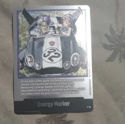 Bandai Dragon Ball Super Card Game Energy Marker Trunks Bulma E-62 Foil - Image 1