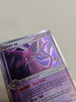 Espeon ex 102/115 Unseen Forces Holographic Rare Card Pokemon Good Condition - Image 4