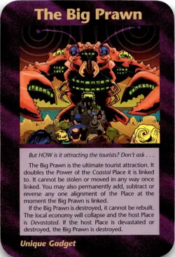 The Big Prawn Card INWO Illuminati New World Order Assassins Game 14/122 LP - Image 1
