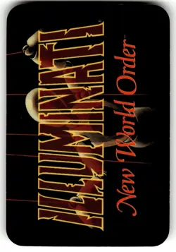 Newt Gingrich Card INWO Illuminati New World Order Assassins Game 71/122 LP - Image 2
