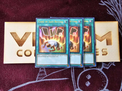3x (M/NM) - Card of Safe Return - MP25-EN297 - Ultra Rare - 1st Edition Yugioh - Image 1