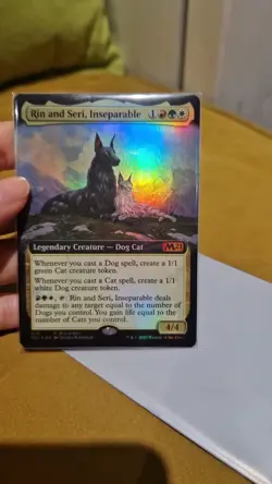 Rin and Seri, Inseparable - M21 Buy-a-Box Promo Foil - NM - Image 2
