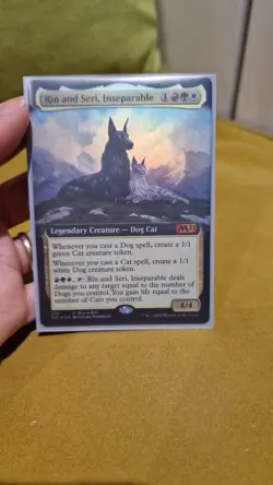 Rin and Seri, Inseparable - M21 Buy-a-Box Promo Foil - NM - Image 3