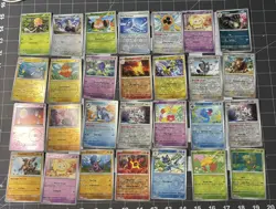 Pokemon card Lot Of 127 Reverse Holo Cards - Image 4