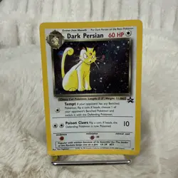 Dark Persian Pokemon Card WOTC Black Star Promo #17 Holo 2000 NM - Image 2