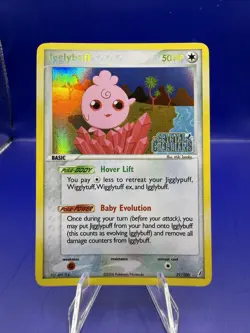 Igglybuff Rare Reverse Holo Stamped Crystal Guardians 21/100 Pokemon TCG Card NM - Image 1