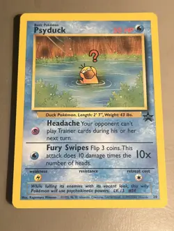 Pokemon Psyduck BLACK STAR 20 / 53 WOTC PROMO - League 2000 - Image 1