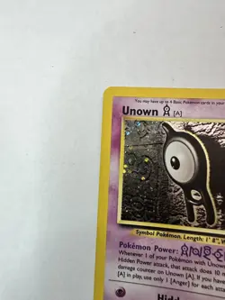 Unown [A] SWIRL!! 14/75 Neo Discovery Pokemon Card - Holo Rare - - Image 4