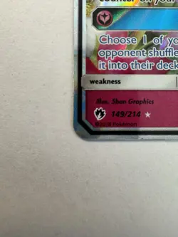Mimikyu GX 149/214 Holo GX Rare Lost Thunder LP Pokemon - Image 5