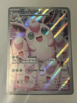 Pokemon TCG Wigglytuff 105/094 Phantasmal Flames Illustration Rare - Image 1