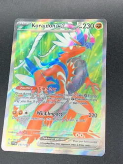 Koraidon ex - 231/198 - Full Art Secret Rare Scarlet & Violet Pokemon NM - Image 1