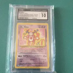 Pokemon Mr. Mime Classic Holo CGC 10 013/034 Trading Card Game 2023 - Image 1